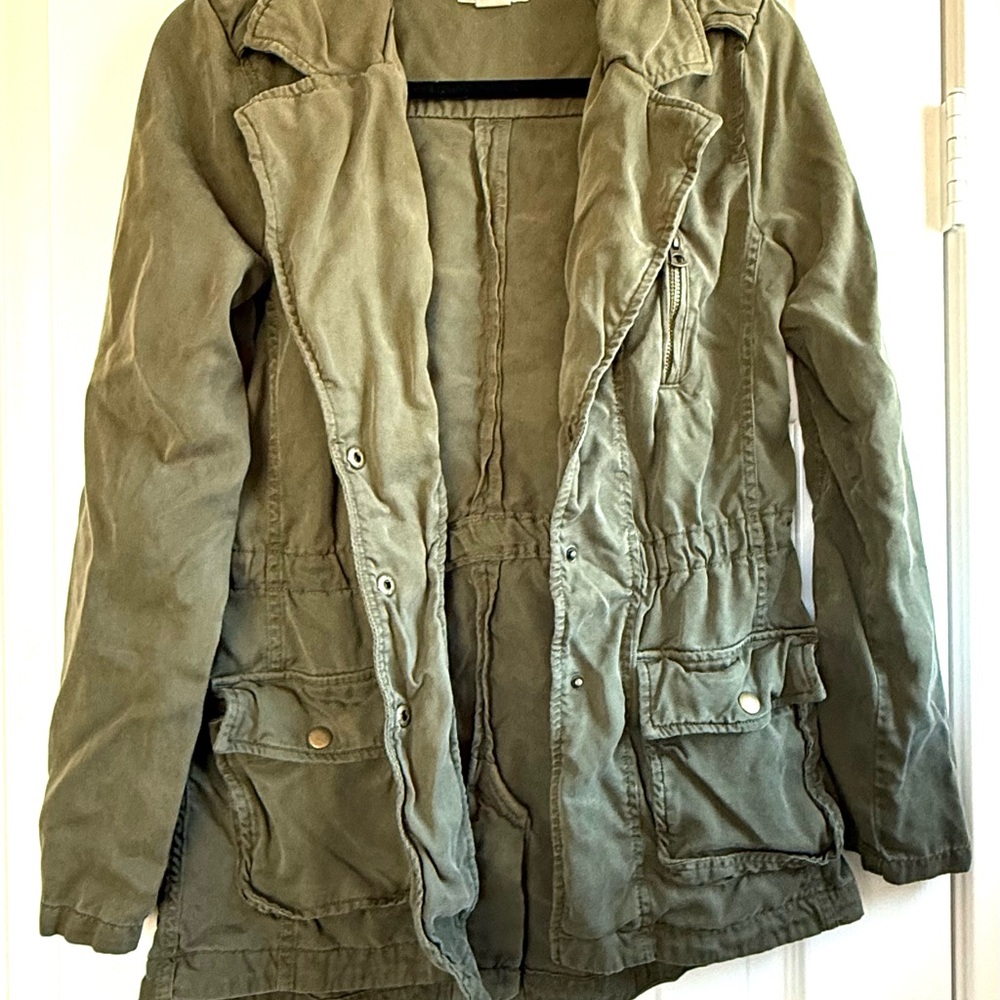 Lucky Brand Army Green Women's Utility Jacket- XS